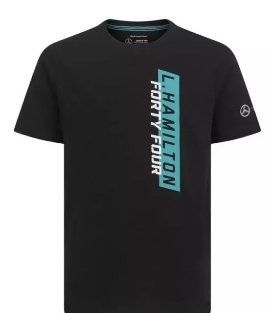 Mercedes AMG Petronas Lewis Hamilton Kinder Shirt Größe 104 Neu