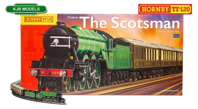 TT Hornby TT:120 TT1001AM The Scotsman Train Set - Loco Coaches Controlador de Pista