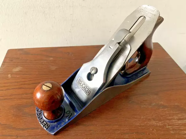 Vintage  Record No 04 Smoothing Plane. Made in England