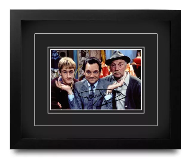 Sir David Jason Hand Signed 6x4 Photo 10x8 Picture Frame Only Fools & Horses COA