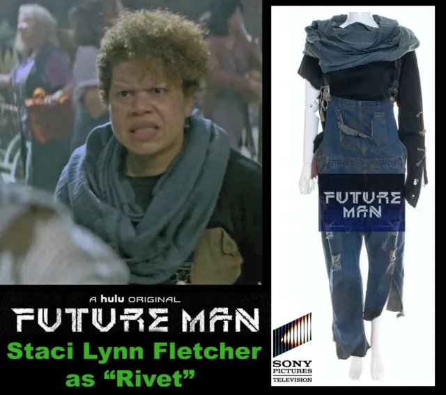 " SALE"  FUTURE MAN: Staci Lynn Fletcher as “Rivet” w/Tag & COA