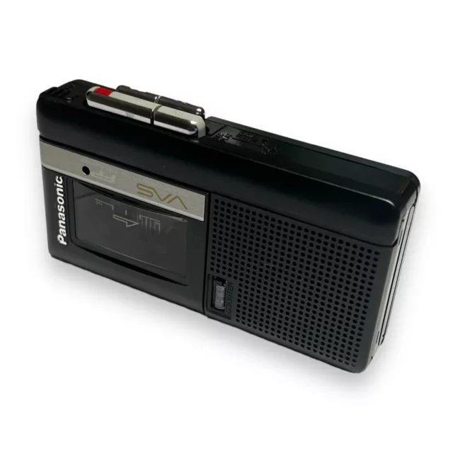 Panasonic RN-112 Black Voice Activated System Microcassette Recorder -B07