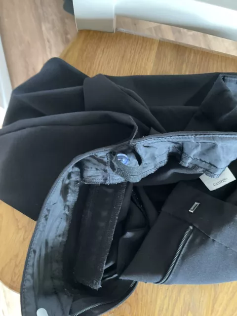 Asda girls on sale black trousers