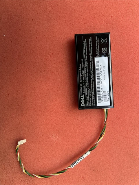 Dell Poweredge Server Ii Iii 2950 Perc 5I Sas Sata Raid Battery & Cable Jc881