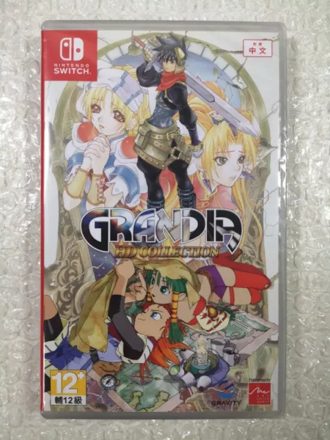 Grandia Hd Collection Switch Asian New (Game In English/Francais)