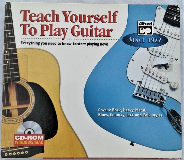 Guitar learning CD by Alfred Rock Country Folk Jazz Blues