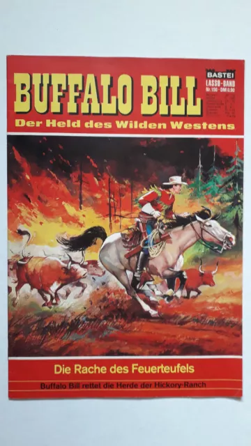 Lasso-Band Buffalo Bill Nr.150 - TOP BASTEI WESTERN COMICHEFT Hansrudi Wäscher