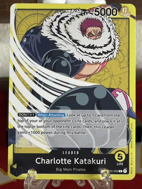 CHARLOTTE KATAKURI ONE PIECE Wafer Card TCG NO.9-23 Holo Rare