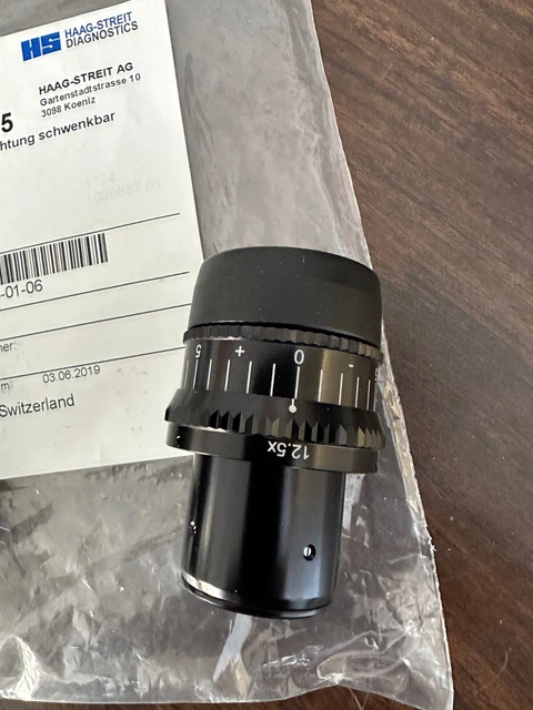 Brand New Haag Streit BQ900 Eye Piece, Eyepiece, model BQ 12.5x