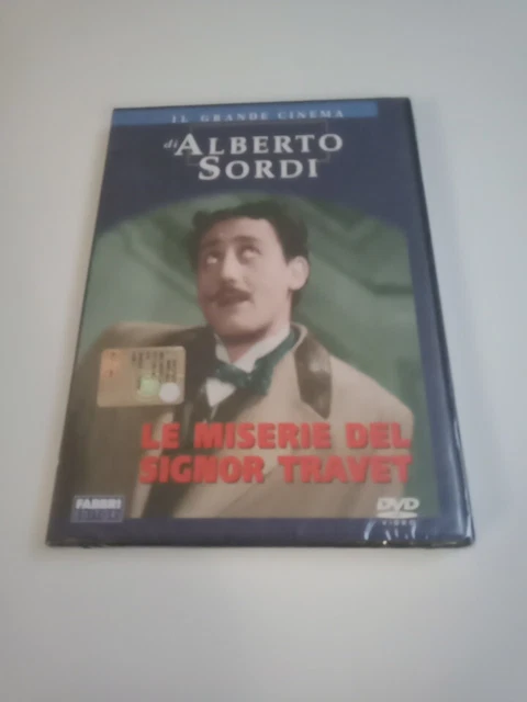 IL GRANDE CINEMA di ALBERTO SORDI LE MISERIE DEL SIGNOR TRAVET EUR 9