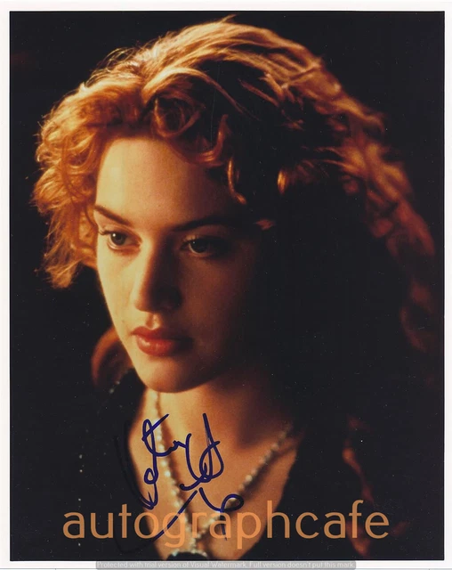 KATE WINSLET 10 x 8 Inch Autographed Photo - High Quality Copy Of Original (e)