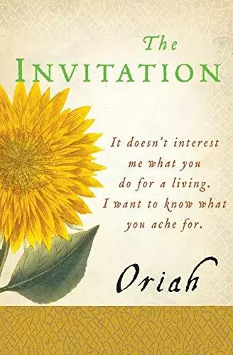 The Invitation by Oriah 0061116718 FREE Shipping