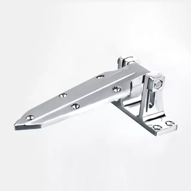 Door Hinge Freezer Polished Chrome Finish Durable Fridge Freezer Door Closer