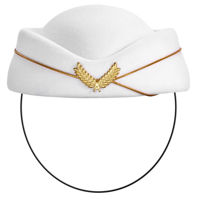 Cosplay Stewardess Cap Stewardess Cap Women Ladies Hats Clothing