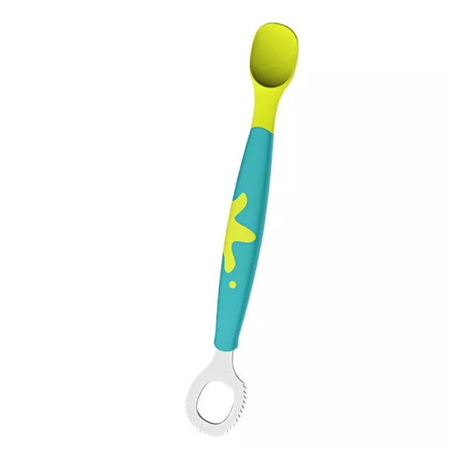 Feeding Spoon Eco-friendly Corrosion Resistant All-purpose Baby Fruit Scraping