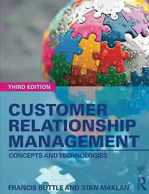 Customer Relationship Management: Concepts - Paperback, by Buttle Francis - Good