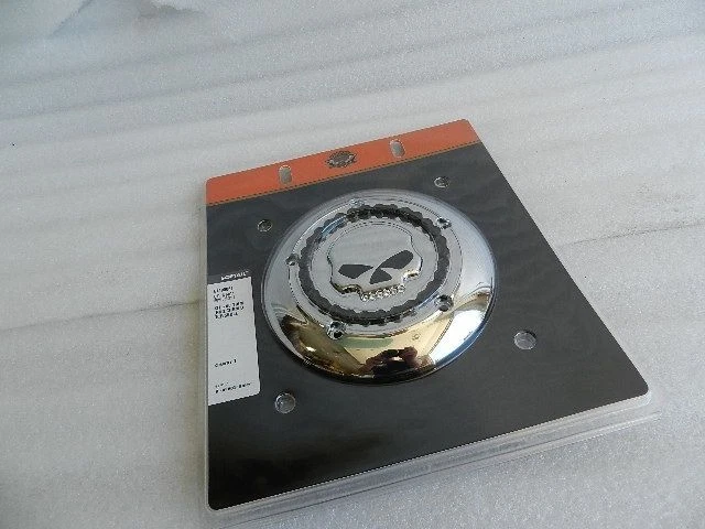 NOS New OEM Harley Flstsb Diamond Ice Deathhead & Chain' Cleaner Insert