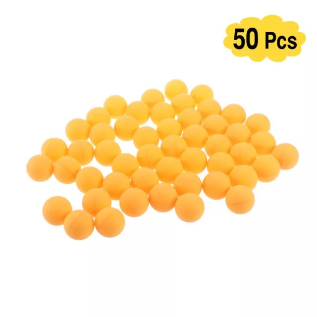 50 PCS Tischtennisbälle Für Wettkampf Party-Spiele Erdfarben