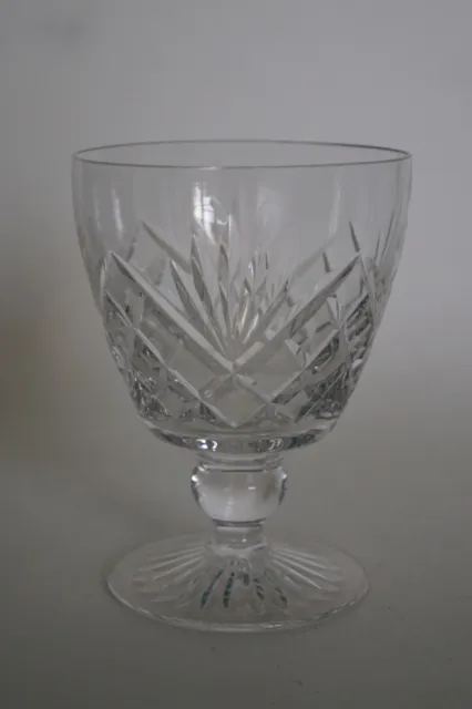 Stuart Crystal LUDLOW pattern Water Goblet or large Wine Glass