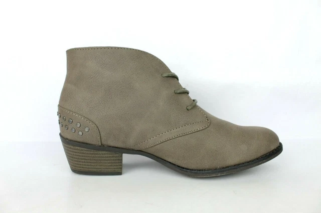 Bottines LIGNE A SUIVRE Cuir synthétique Gris taupe T 39 / UK 5.5 trés bon état 4