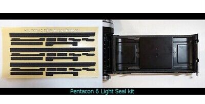 Pentacon 6 Luz Sello 3pcs Kit Recambio Esponja Adhesivo De Japón Película Cámara