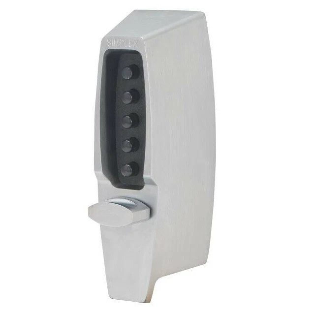 Kaba Simplex Mechanical Pushbutton Auxiliary Lock With Thumbturn 7104-26D