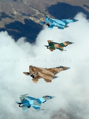 Military Air plane Fighter Jet CORSAIR Formation FLY Poster Art Print bb1005a 