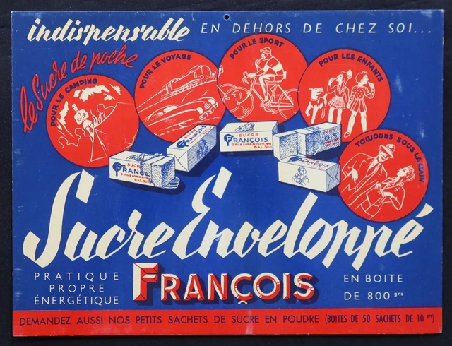 ANCIEN PRÉSENTOIR PUBLICITAIRE En plastique Années 50/60