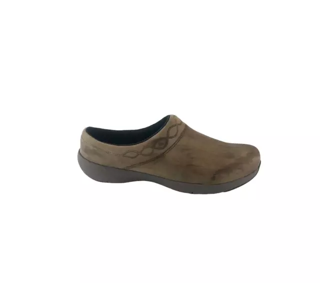 Abeo Pro System Augusta  Open Back Mule walnut Rustic  Women's  Size 9 ($)