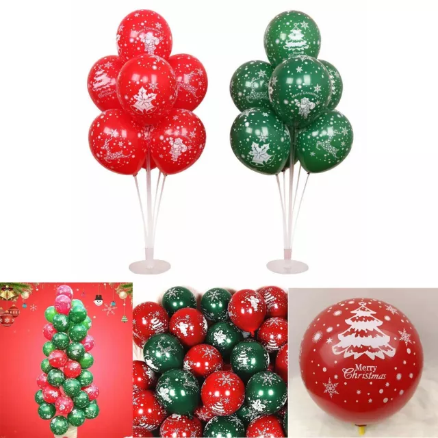 100 piezas x 12" Globos de Navidad Día de Acción de Gracias Boda Cumpleaños Fiesta Decoración