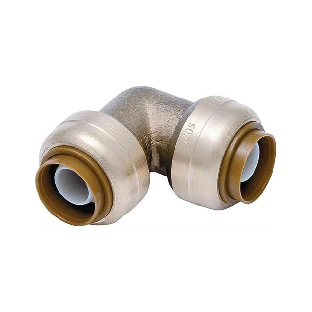Sharkbite 1/2'' Push T X 1/2'' D Push 90 Deg Brass Elbow