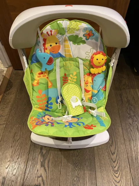 Fisher-Price Rainforest Friends Take-Along Swing And Seat