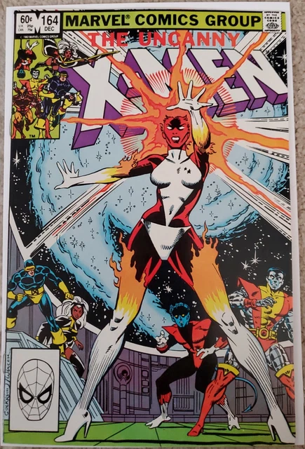Vintage Uncanny X-Men #164 Marvel Comics  - First App Binary - High Grade - NM-