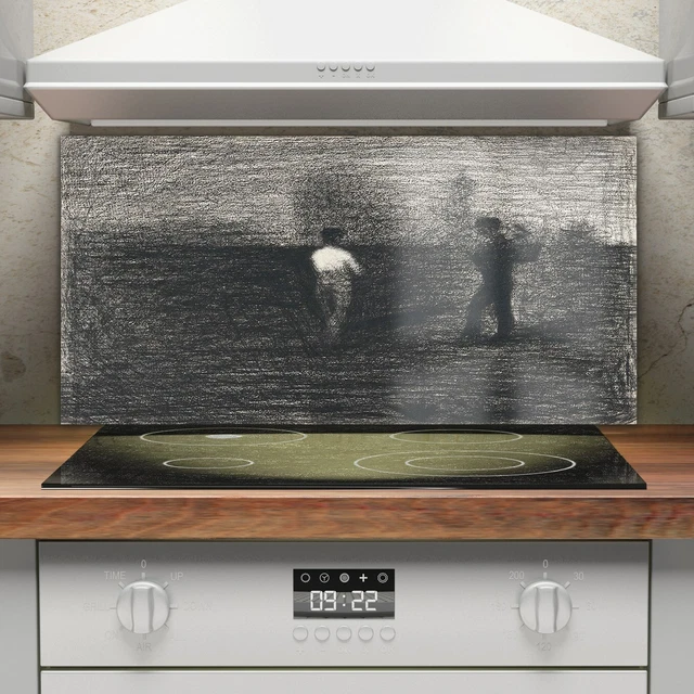 Backsplash In Vetro Temperato Per Cucina - Serie Natura BBS29 - Pannello Protettivo Con Stampa Fotografica - Installazione Con Nastro Biadesivo