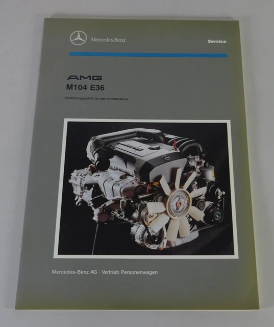Used Mercedes-Benz 1997 Service Repair Manual – Factory Introduction Book – German Import