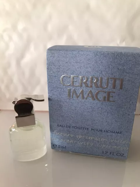 miniature de parfum " cerruti image " edt 5ml.