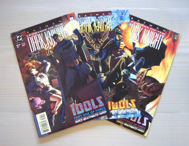 Batman Legends Of The Dark Knight Lot / 3 #80 81 82 - Idols -  DC Comics 1996