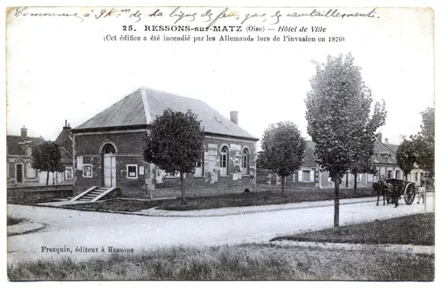 (S-106970) France - 60 - Ressons Sur Matz Cpa