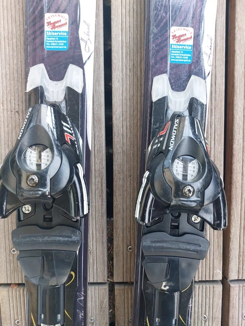 Abfahrtski v. "SALOMON" m. Bindung, 1,50 Länge, 2-3 x gefahren 3