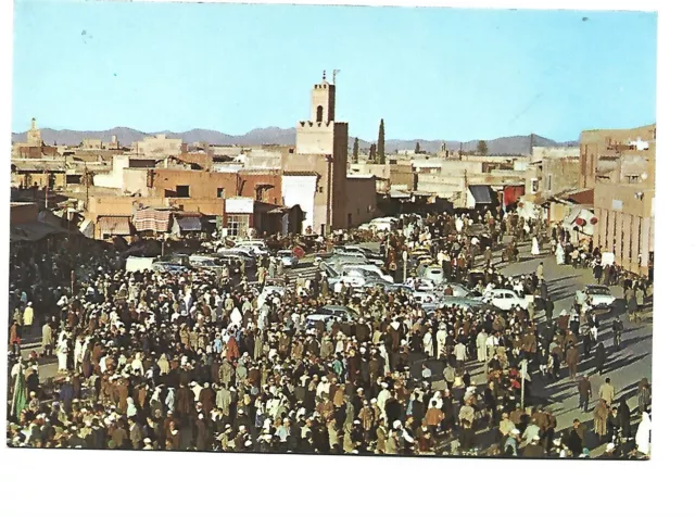 Maroc  Marrakech  Place Djemaa El Fna