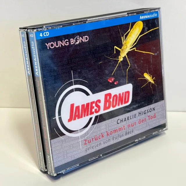 4 CD - James Bond - Zurück kommt nur der Tod - Charlie Higson - GUT   #1282
