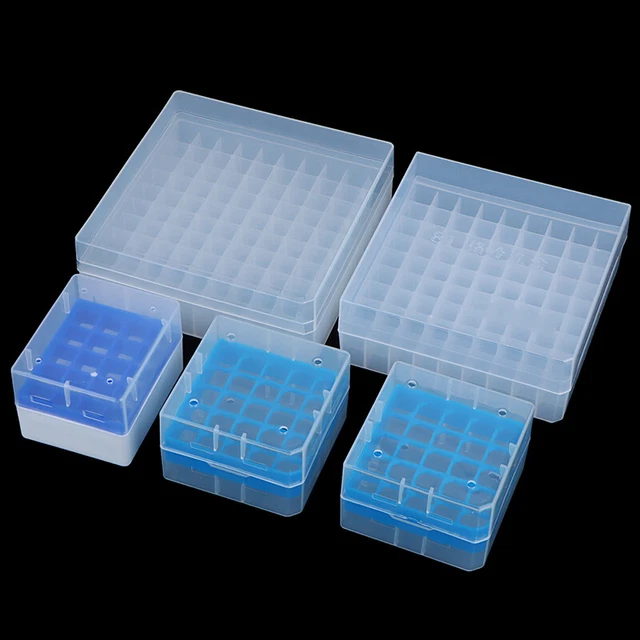 Test Tube Holder Centrifuge Tube Rack Box With Cover Centrifugal Tube Support !!
