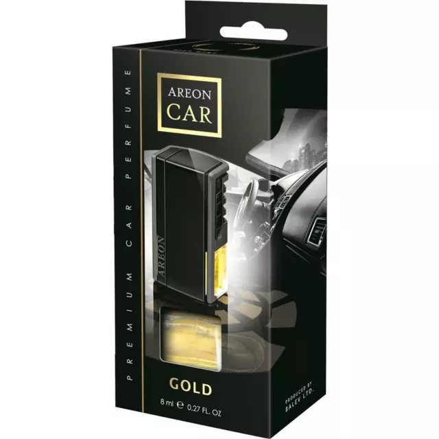 Lufterfrischer Areon LUX AUTO Parfüm Gold Duftbaum Autoduft Autoparfüm Duft