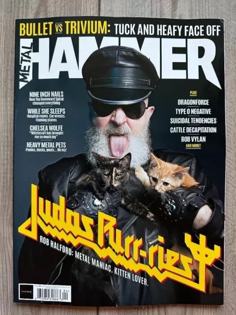 METAL HAMMER Magazine April 2024 JUDAS PRIEST Nine Inch Nails TYPE O NEGATIVE ++