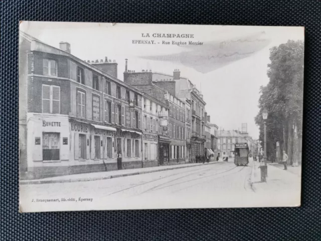 CPA 51 La Champagne - EPERNAY - Rue Eugène Mercier