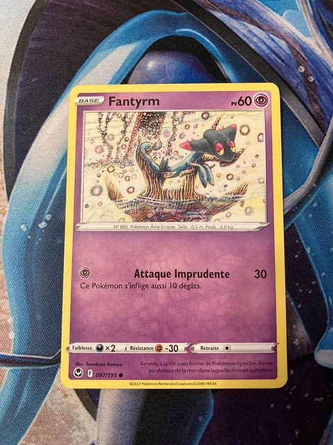 Carte Pokémon Fantyrm 087/195 - EB12 Tempête Argentée