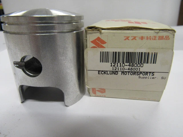 Kit De Pistón Y Aros Para Suzuki TS125 125cc | Medidas STD, +25, +50, +75, +100 | Pasador De 14 Mm | Motor 2T