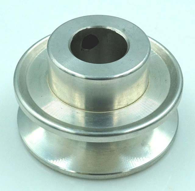 Puleggia In Alluminio Diametro 300 Mm – Foro 24 Mm, Chiavetta 8 Mm, 3 Gole, Per Macchine Edili