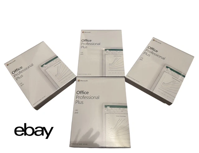 MICROSOFT OFFICE PRO Plus 2019 - Lifetime 1 PC Factory Sealed £39.99 ...