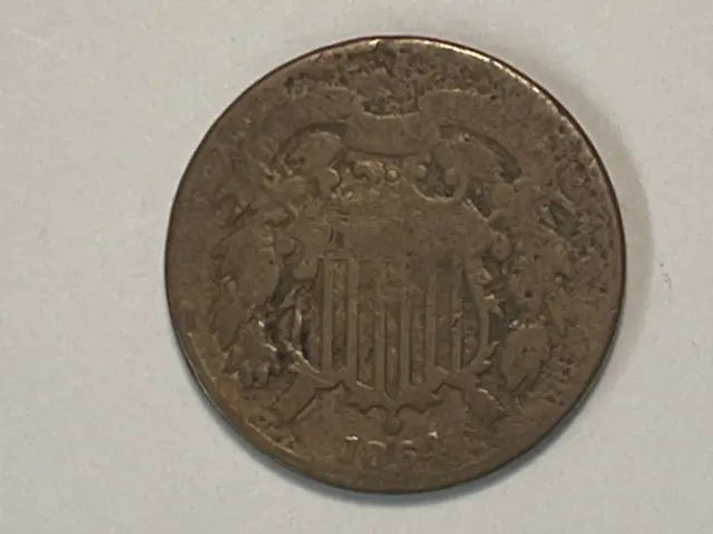 1864 TWO CENT PIECE.............................with FREE shipping